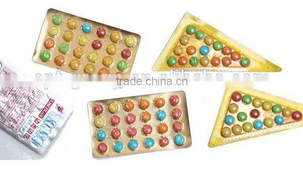 Automatic Feeding Irregular Food Blister Packing Machine For Candy Jam Chocolate Butter Coffee Cheese photo-3