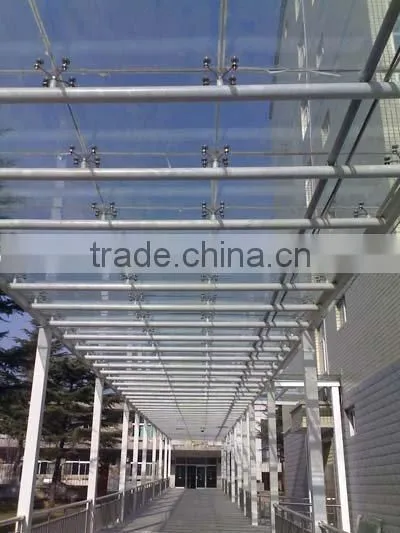 Glass Panel Decorative Wall