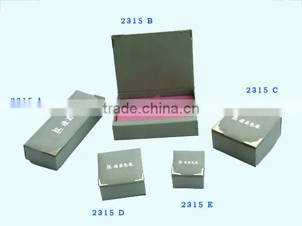 High Quality Costom Antique Paper Jewelry Box for Small Set / Pendant / Bracelet / Ring photo-4