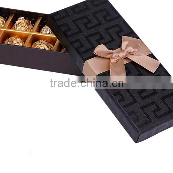 Cheap Small Cardboard Chocolate Gift Box For Sale photo-2