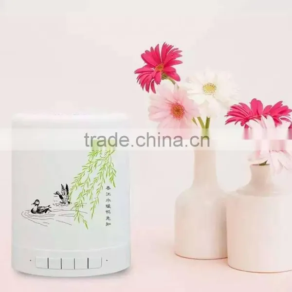 8W Magic Touch Lamp Rechargeable Battery Powered Portable Speaker photo-6