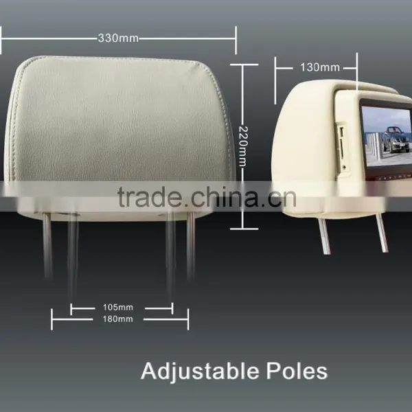 8 Inch Active Headrest Monitor With MP5/USB/SD/Touchscreen Fit for All Model Cars photo-3