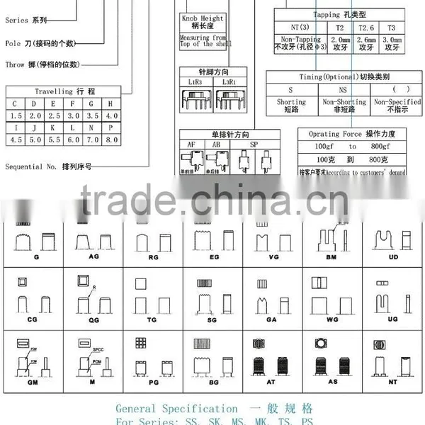 SS-11H01 Slide Switch photo-2
