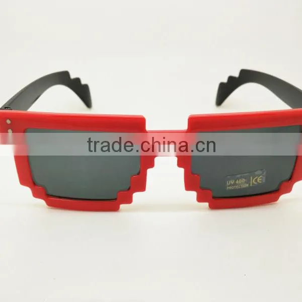 Custom Plastic Sunglasses Pixel Sunglasses 2016 photo-2