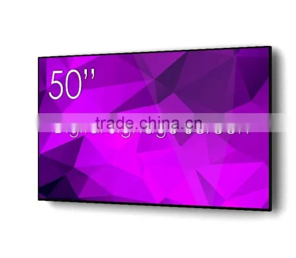 50 Inches High Quality Ultra Thin Android Wifi Kiosk, LED Advertising Display Screen photo-2