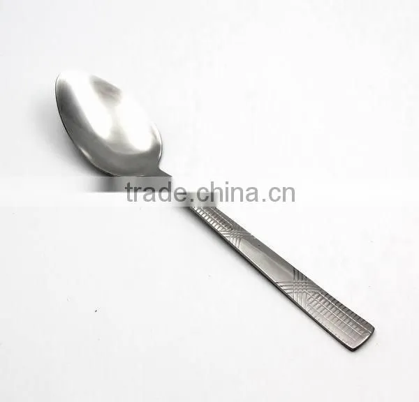 China Innovative Stainless Steel Soup Spoon & Cutlery