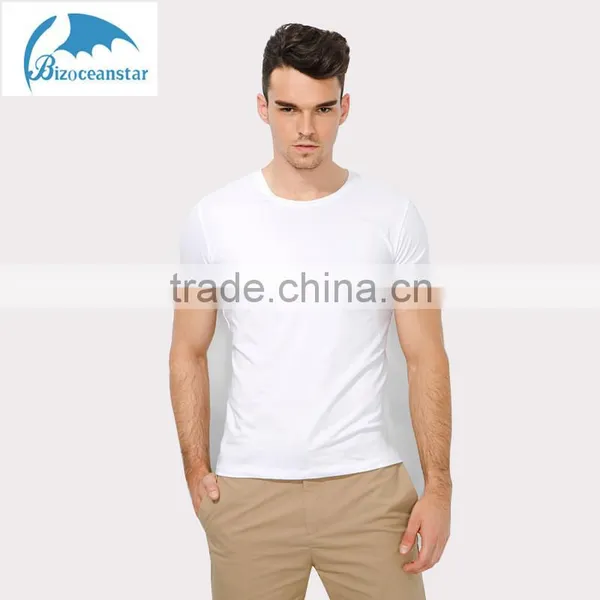 White Cotton Round Collar Advertise Polo Custom T-shirts Concert T-shirt Group Wholesale photo-3
