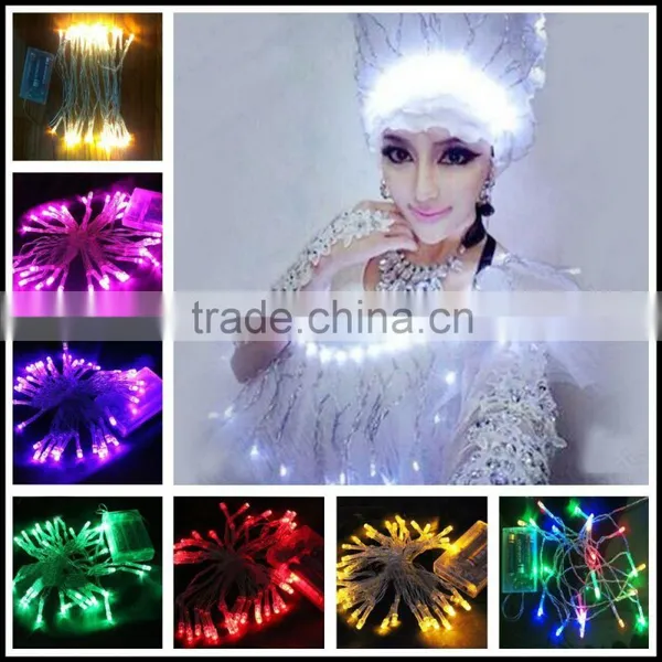 10M 80 LED AA Battery Powered Fairy Light String Wedding Decoration for Christmas photo-6