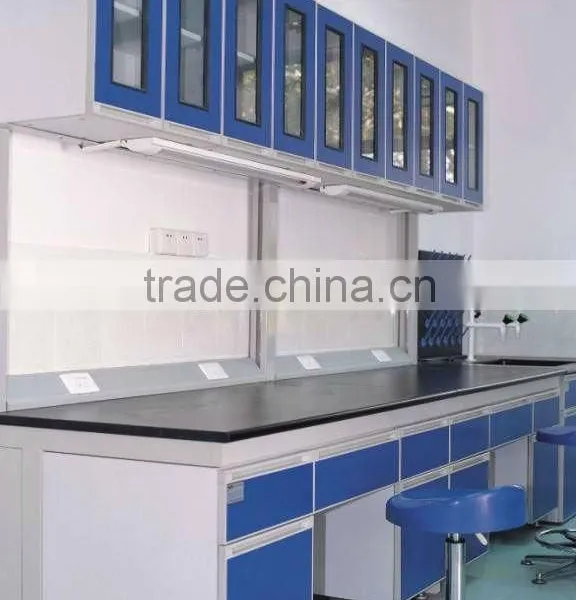 Lab Furniture Steel Wooden Wall Mounted Cabinets