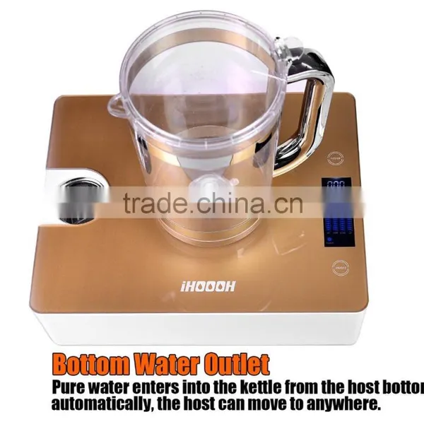 Lightweight Household Water Purifier Water Clarifier Pitcher Mineral Water LCD Filters Display Touch Button No Wastewater photo-4