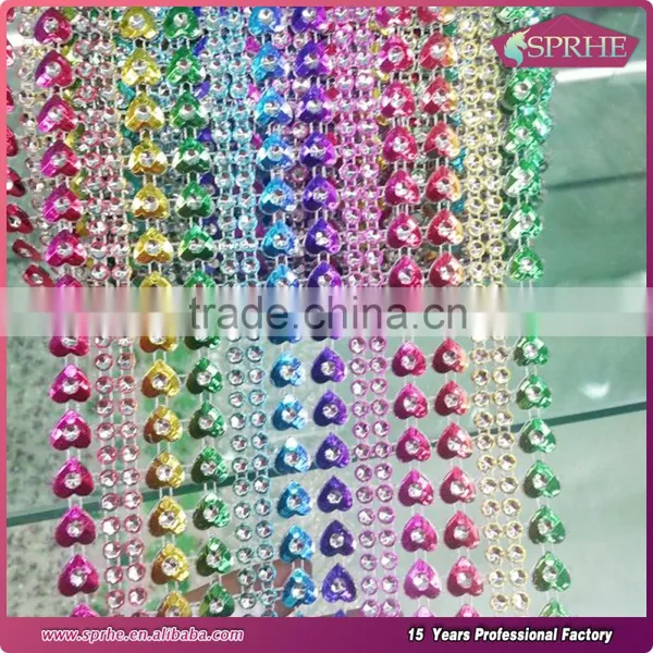 Gold Diamond Mesh Ribbon Wrap photo-6