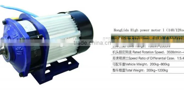 Double Speed Gear Motor for Tricycle, BLDC Motor for Tricycles Brushless DC Motor photo-6