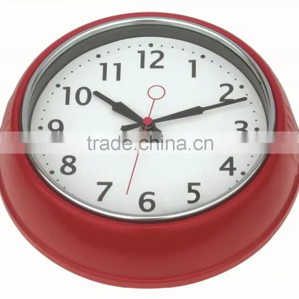Fashion Round Decorative Metal Wall Mounted Clock photo-2