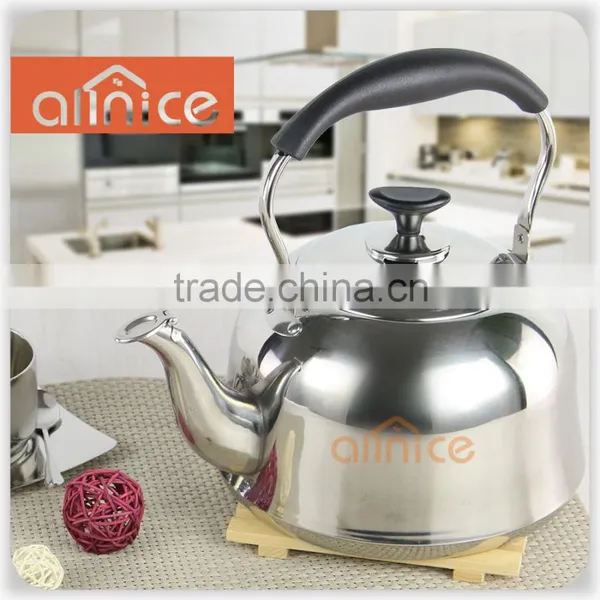 Normally Best Selling Design Good Quality Kettle 4L/5L Farmhouse Style Gas Water SS Kettle With Whistle Spout