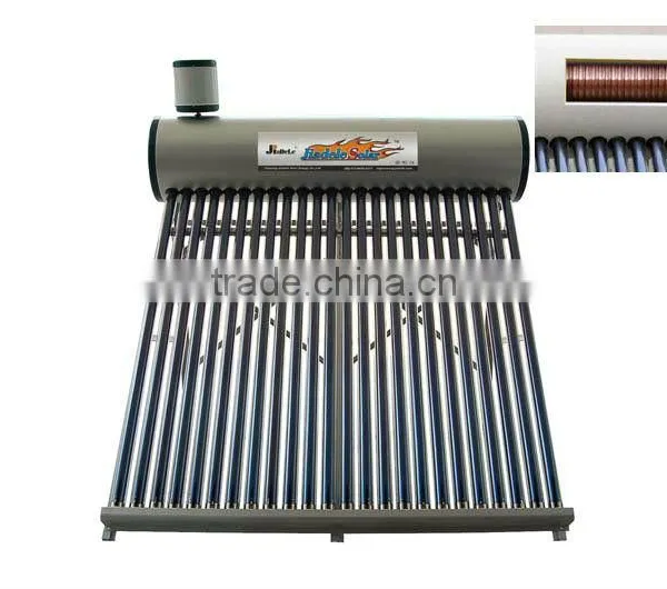 Copper Coil Solar Water Heater