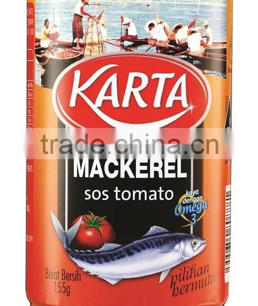 Good Quality Canned Mackerel in Tomato Sauce