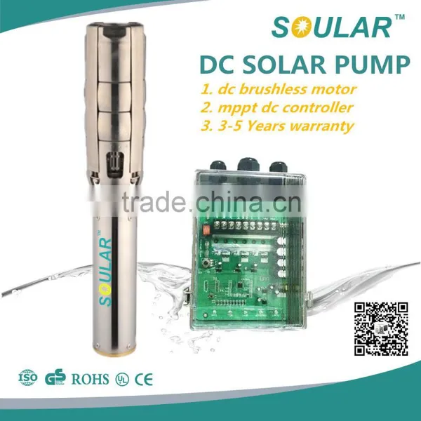 New Popular Solar Water Pump for Drip Irrigation Solar Pump Deep Well photo-3
