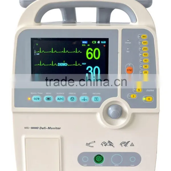 MSL9000A-W Potable and Cheap Monophasic/Biphasic Defibrillator for Sale photo-6