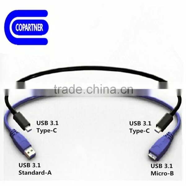 Newest Copartner Cable USB 3.1 Cable