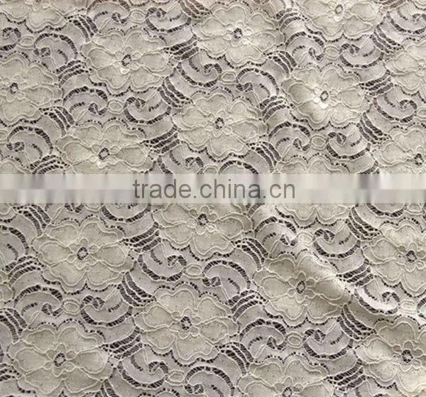 2021 Nylon Spandex Lace Fabric Stretch Lace Fabric photo-3