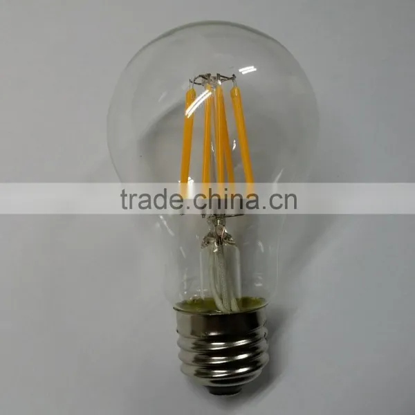 Incandescent Shape Bulb Light CE UL Listed A19 E26 8w Filament Led Bulb photo-2