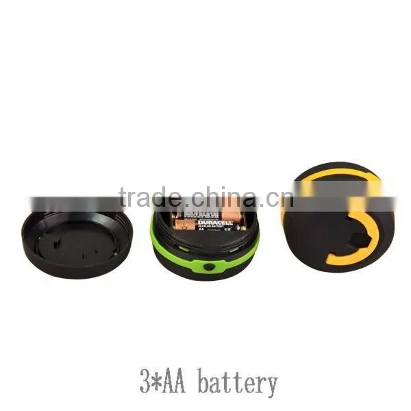 Round Mini Collapsible Camping Torch Brightness Camping LED Light photo-4