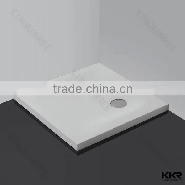 poly marble shower base pan / shower base tile