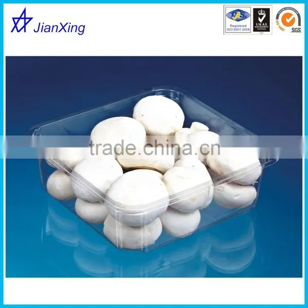 Plastic Mushroom Container Blister Clamshell Packaging Box photo-2