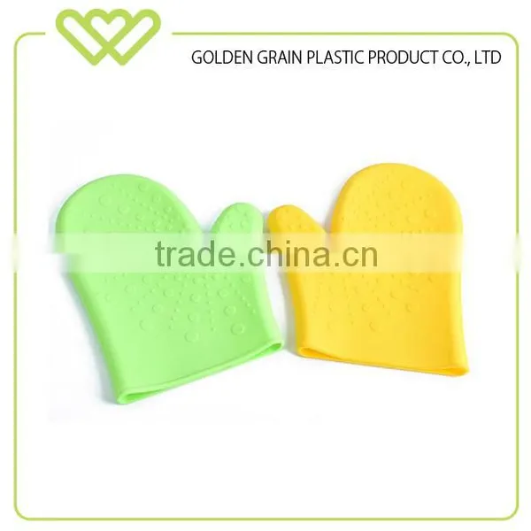 Heat Resistant Softtextile Silicon Kitchen BBQ Cooking Glove photo-5