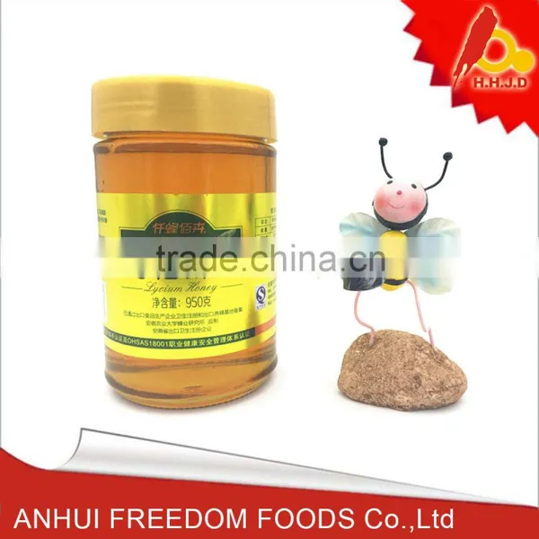 Supply Pure Chinese Wolfberry Lycium Honey in 950g Bottle