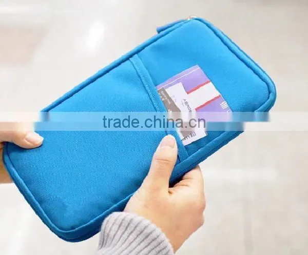 Soft Cotton Lady Passport Holder Cover Case Mobile CaseTravel Wallet