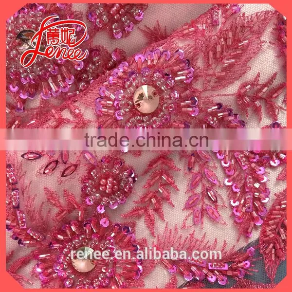 Hangzhou Well-known Manufacturer Wholesale Fantastic Design Embroidery Lace Bridal Dress photo-3
