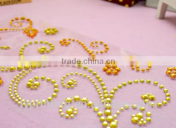 Cheap Clothing Rhinestone Crown Sticker photo-2