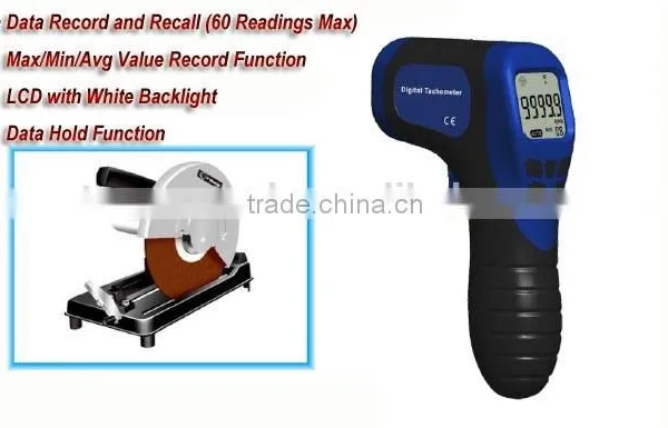 Digital Non Contact Laser Tachometer With LCD Display TL-900 photo-3