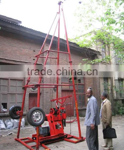 XUL-100 Small Mobile Multipurpose Water Well Drilling Machine photo-5
