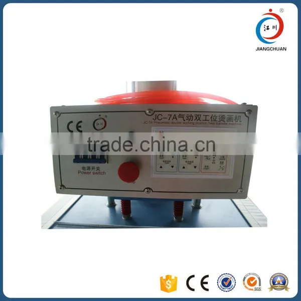CE Approved Double Station Pneumatic 40x60 Heat Transfer Machine photo-2