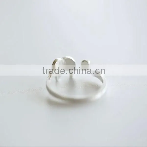 Fashion 925 Sterling Silver Drawing Elephant Ring Sterling Silver Jewelry Wholesale Jewelry Accessories photo-3