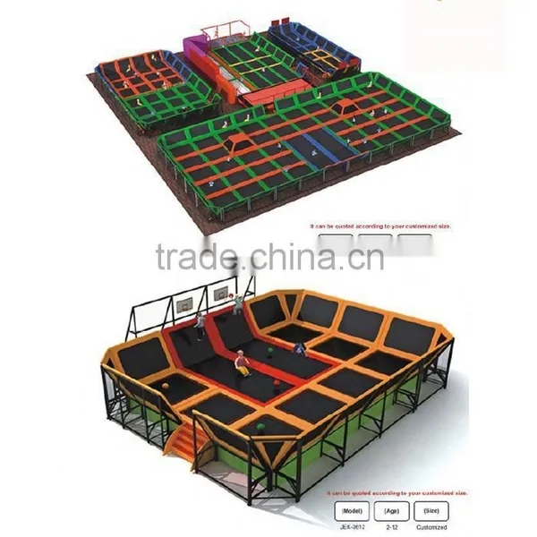 Interesting Outdoor Trampoline Park photo-2