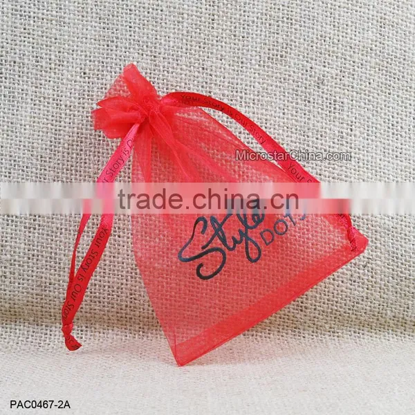 Free Samples 23 Colors 10 Sizes In Stock Cheap Jewelry Bag Organza Quality Choice photo-3
