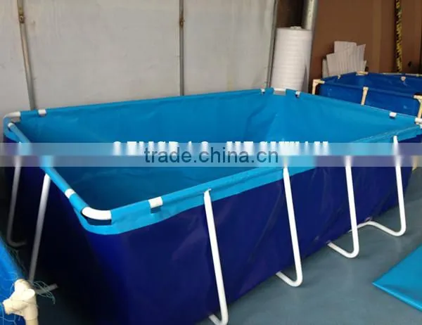 PVC Steel Frame Above Ground Swimming Pool for Children and Adults