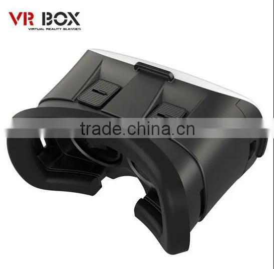Google Cardboard HeadMount VR BOX 2.0 Version VR 3D Glasses for 3.5"-6.0" Smart Phone + Bluetooth Remote Controller With Package photo-3