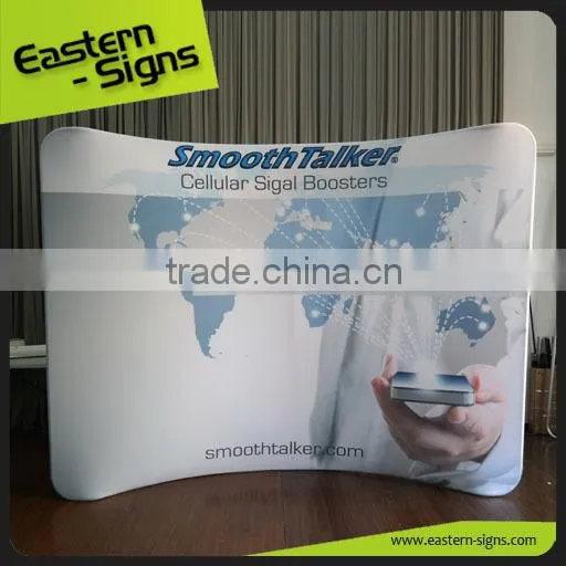 Easy to Install Recyclable Dye Sublimation Tension Fabric Display photo-4