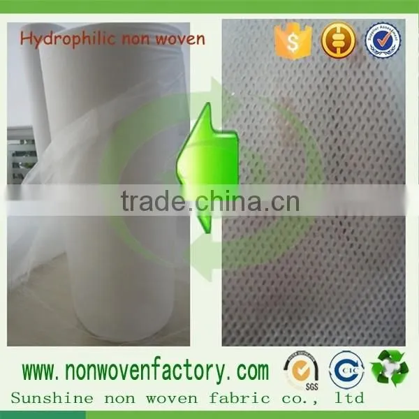 China Wholesales 100% Nonwoven Fabrics for Baby Diaper photo-3