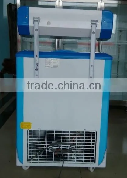 New 158L Small Ice Cream Display Freezer for Supermarket photo-6