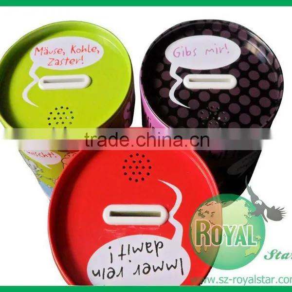 2013 hot sale Tin money box,coin bank,money pot