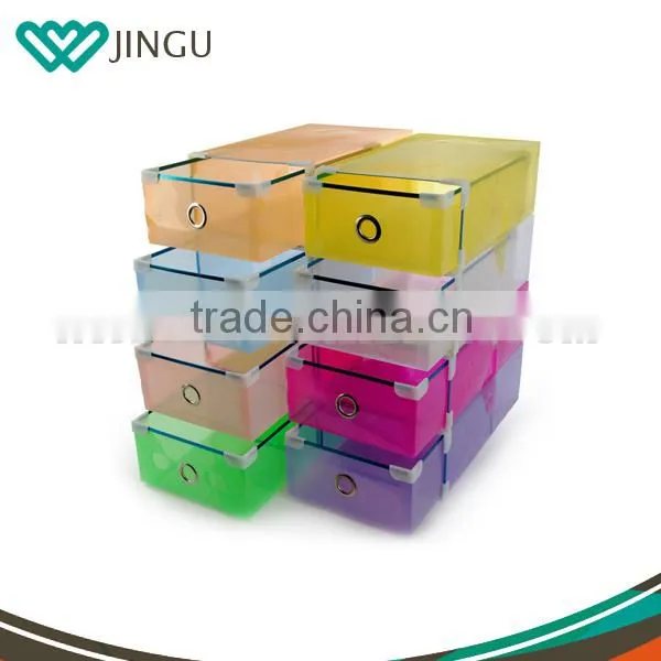China Supplier Factory Custom Made Plastic Storage Boxes Shoes With Drawer Top Selling Products 2015 photo-2