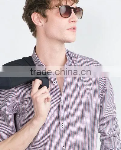 100% Cotton Heavy Weight Plain Gingham Check Plaid Fabric Wholesale photo-6