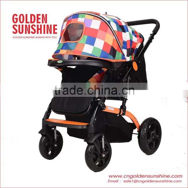 Good Quality Canopy Fabric And Suspention Baby Carriage/ Baby Stroller/Baby Trolley/Baby Pushchair / Baby Pram/Baby Stroller photo-3