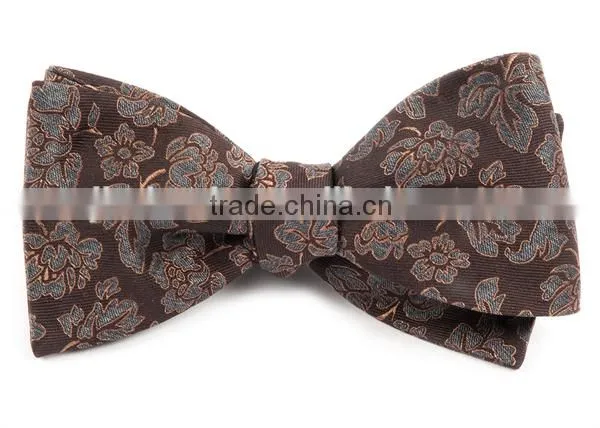 Fashion Silk Floral Bow Tie for Man photo-5
