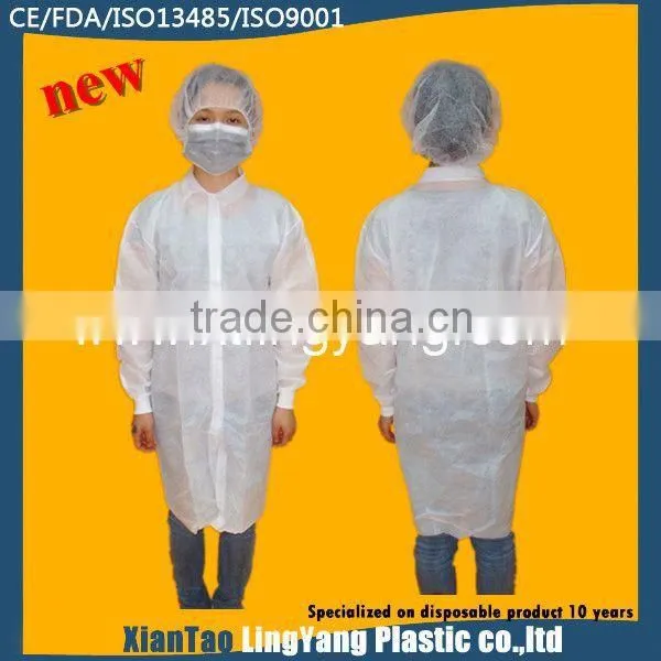 New Sales for Lab Coat With Korean Collar